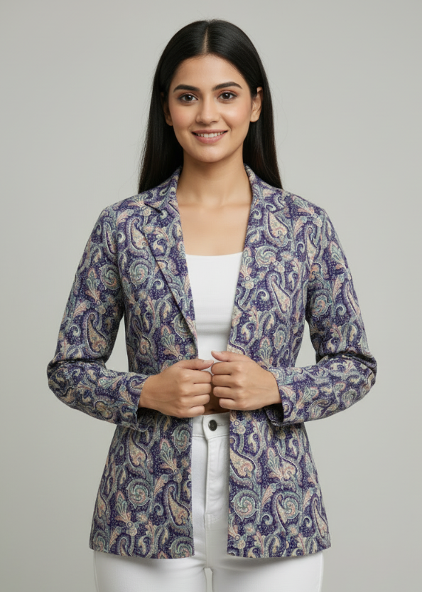Unique You, Unique Paisley Women's Jacket