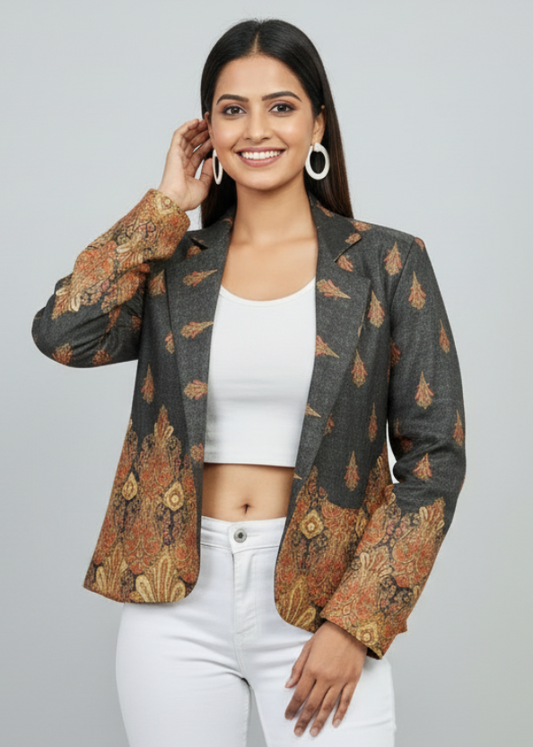 Cultural Charm In Every Stitch: Women's Ethnic Jacket