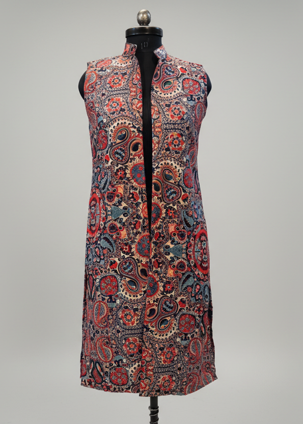 Bestselling Ethnic Designer Long Jacket For Woman