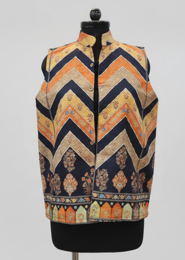 The Tailored Touch: Women's Sleeveless Jacket