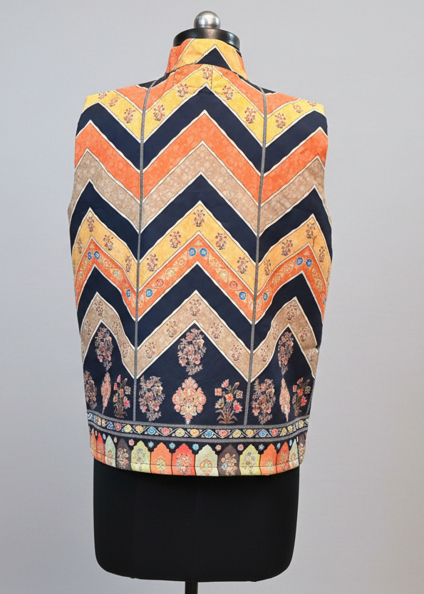 The Tailored Touch: Women's Sleeveless Jacket