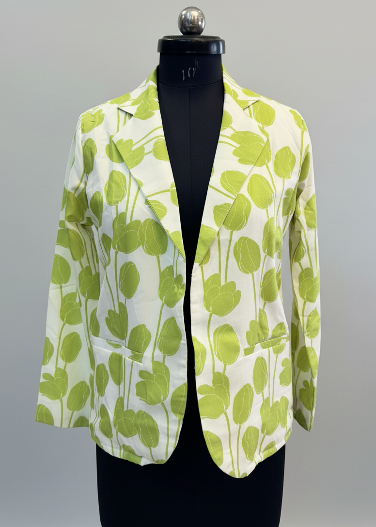 Niche Smart And Stylish Floral Jacket for Gen Z Trendsetters