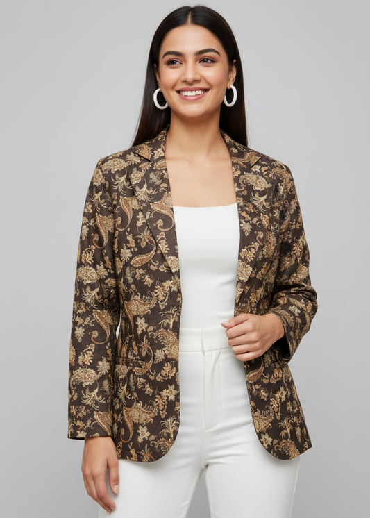 The Passionately Crafted Women's Paisley Jacket
